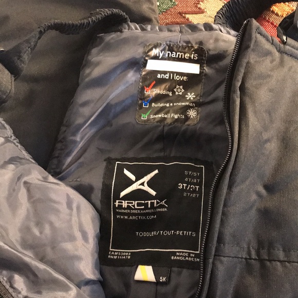 NWT Arctix insulated snow bibs - Picture 10 of 10